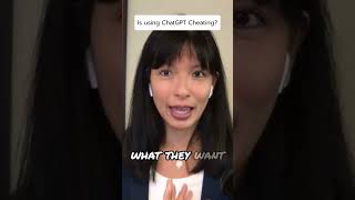 Is Using ChatGPT Cheating?