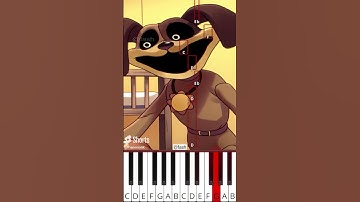 La La La DogDay (@fash) Poppy Playtime 3 Animation - Octave Piano Tutorial