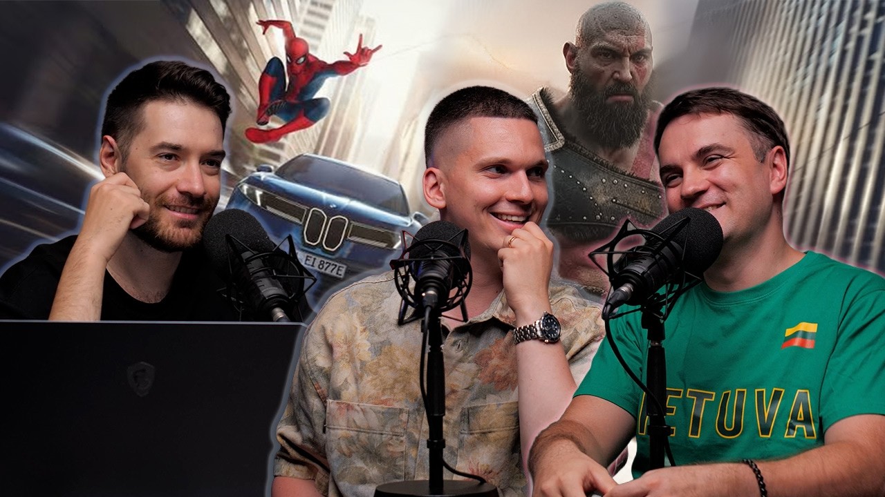 Reklama BMW automobiliuose ir naujasis Kratosas - ŽB vasaros Podcastas 01