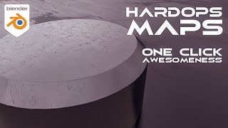 EASY roughness maps with Hardops in Blender.