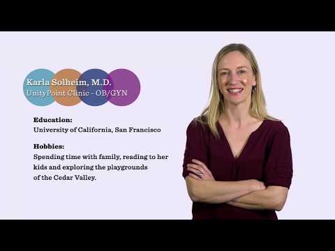 Karla Solheim, MD, at UnityPoint Clinic - OB/GYN