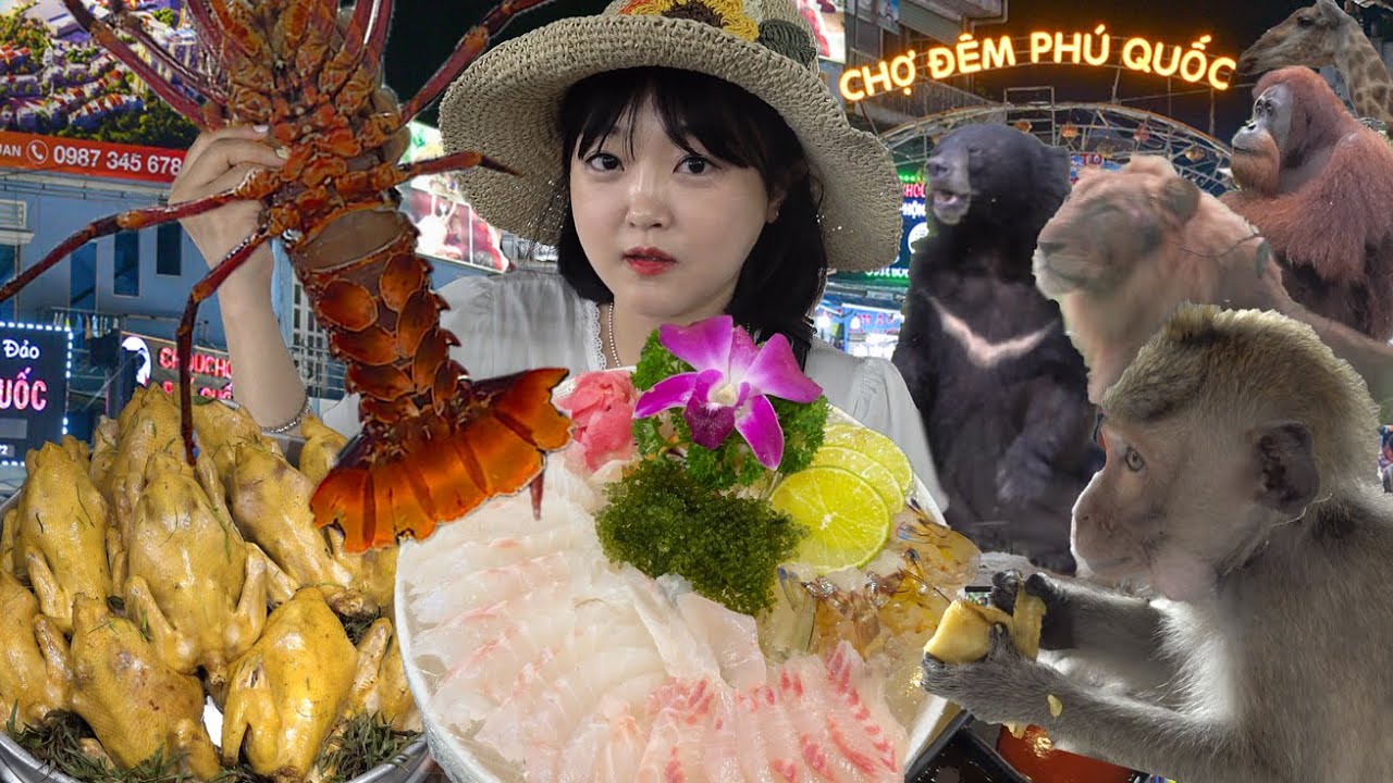 Первое путешествие за границу! Столько вкусной еды во Вьетнаме🍜Mukbang Vlog