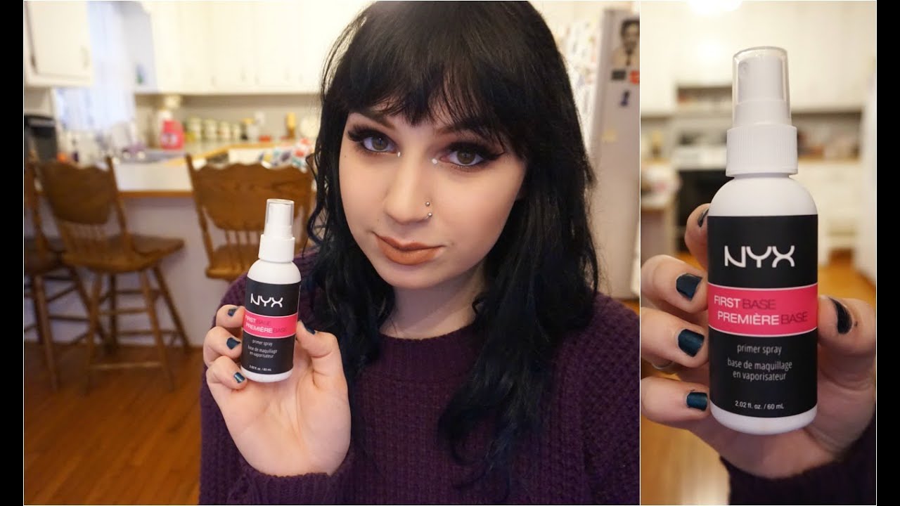 Nyx First Base Primer Spray Impressions and Review YouTube