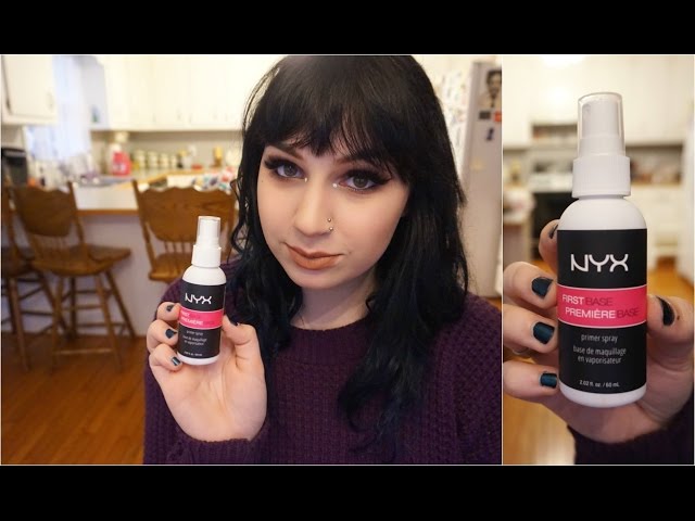 Massage shabby strække Nyx First Base Primer Spray Impressions and Review - YouTube