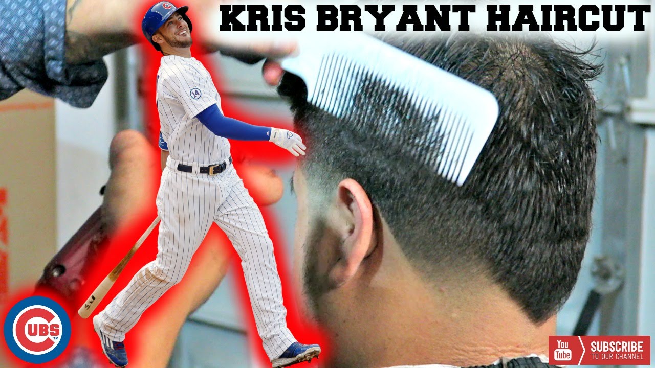 how to, cubs, chicago cubs, bryant, haircut tutorial, kris bryant highlight...