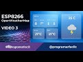 Mostrar datos de OpenWeatherMap en pantalla Nextion con ESP8266