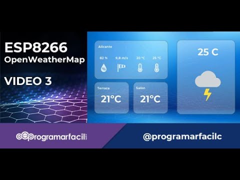 Mostrar datos de OpenWeatherMap en pantalla Nextion con ESP8266