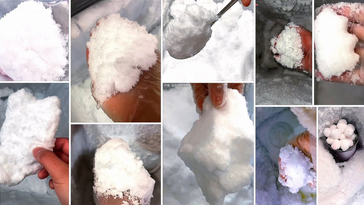 ♦️(💠ONLY B!TES)_ EATING 😋FRESH & SQUEAKY FR0ST 🍚DIRECTLY FROM FREEZER🧊♦️