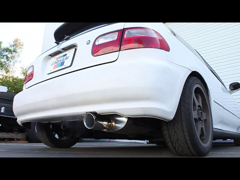 GReddy Supreme SP 3" Exhaust - Honda (EG) Civic Si (Turbo)