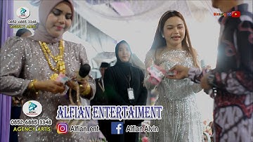 Ikan dalam kolam LADY RARA banjir saweran - Teluk Kijing MUBA - Rajawali Music