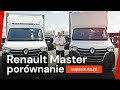 Renault Master 2.3 165Km 2021 10-12 EP międzynarodówka. Porównanie rodzajów zabudów sypialnych.