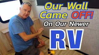 Our RV Wall Came OFF! Have a Towable RV? This could happen to you! See How To Repair and the Damage by The Road Roamers 610 views 6 months ago 9 minutes, 43 seconds