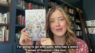 Quick-Fire Questions With Alexandra Bracken, Author Of Lore