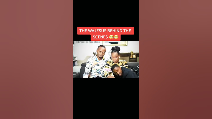 SEE "THE WAJESUS BEHIND THE SCENES"!!😂😂
