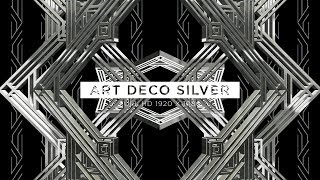 Art Deco Silver Vj Loops Background