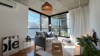 Tokyo Micro Apartment with Big Bright Windows | Japan Apartment