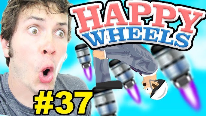 Happy Wheels - Part 22  LOOOUUUD NOISES!!! 