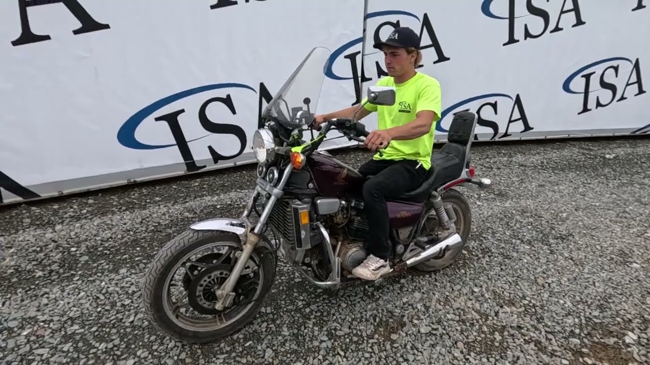 5041 - 1982 Honda V45 Magna Motorcycle Will Be Sold At Auction!