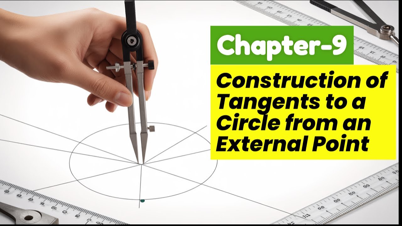 How to Construct Tangents to a Circle from an External Point | SIA PUBLISHERS