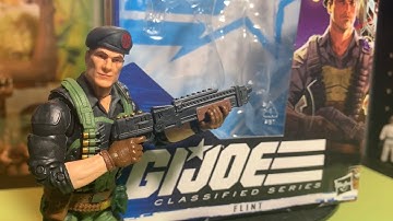 Flint G.I. Joe Classified Series Hasbro 6” Action Figure Unboxing and Spotlight Review Video