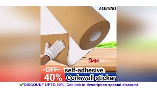Cork Wall Tiles Self-adhesive Picture with Soft Nail Board Soundproof Wall Panel Home Decoration screenshot 4