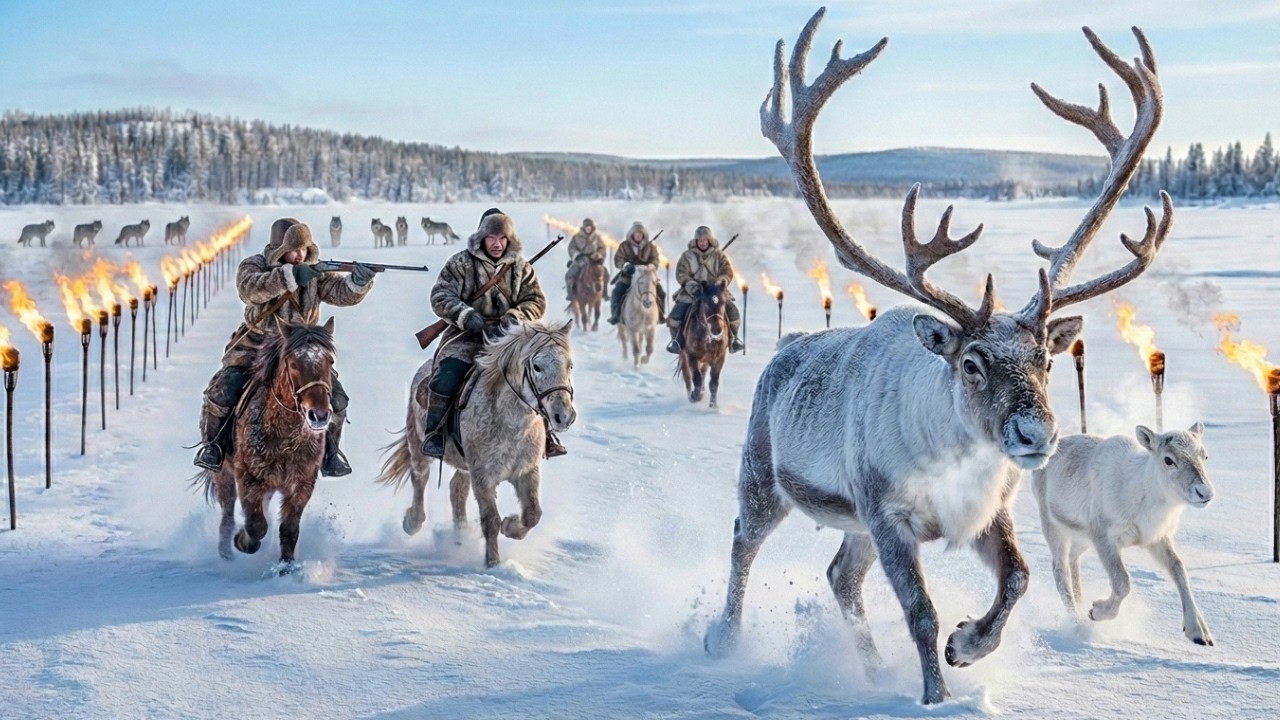 Hunting a 9,000kg Giant Reindeer at −71°C | Yakutia’s Deadliest Winter