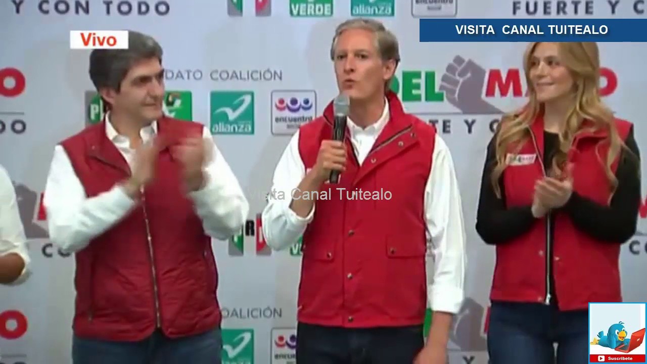 Alfredo del Mazo se declara ganador de las elecciones en el EDOMEX