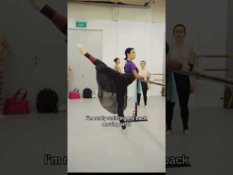 LET S DO A GOOD ARABESQUE USE THE BARRE Ballettips Balletlife Vaganova Arabesque