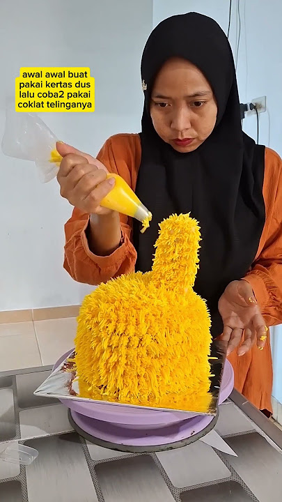 cara membuat kue ulang tahun LABUBU #cakedecorating #happybirthday #cakekorean #cakeultahkarakter