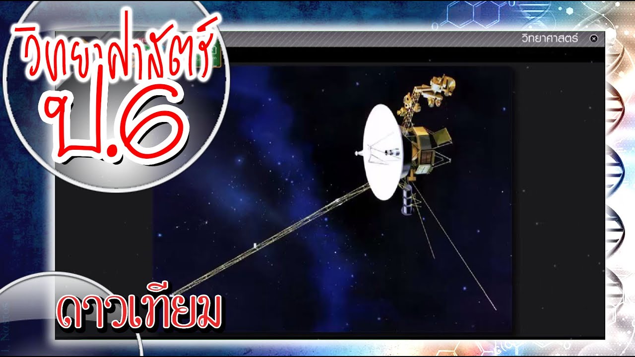 ดาวเทียม (Satellite) - วิทยาศาสตร์ ป.6