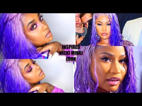 WATER COLOR METHOD WORKED IN MINUTES | Nicki Minaj NYFW Inspired | WIGSBUY.COM