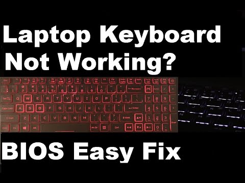 Laptop Keyboard Not Working BIOS Easy Fix