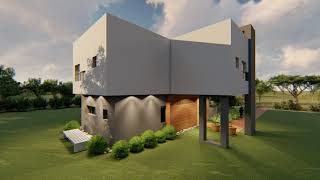 Kd32 3 Bedroom House Designed By Phi Consulting Engineerskodu Architecture.