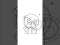 Design logo using circles and lines #art  #illustration #drawing  #design #designer  #digitalart