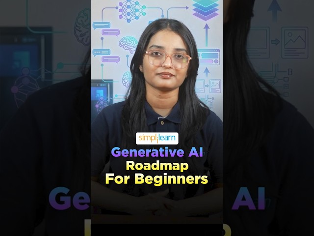 🔥Generative AI for Beginners: A Complete Introduction #shorts #simplilearn