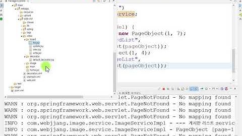 Webjjang Spring 12-01 main 구성과 데이터 가져오기(웹짱과 함께하는 스프링)