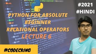 Python Tutorial RELATIONAL OPERATORS part 6 #python #class12 #Beginner #class11python