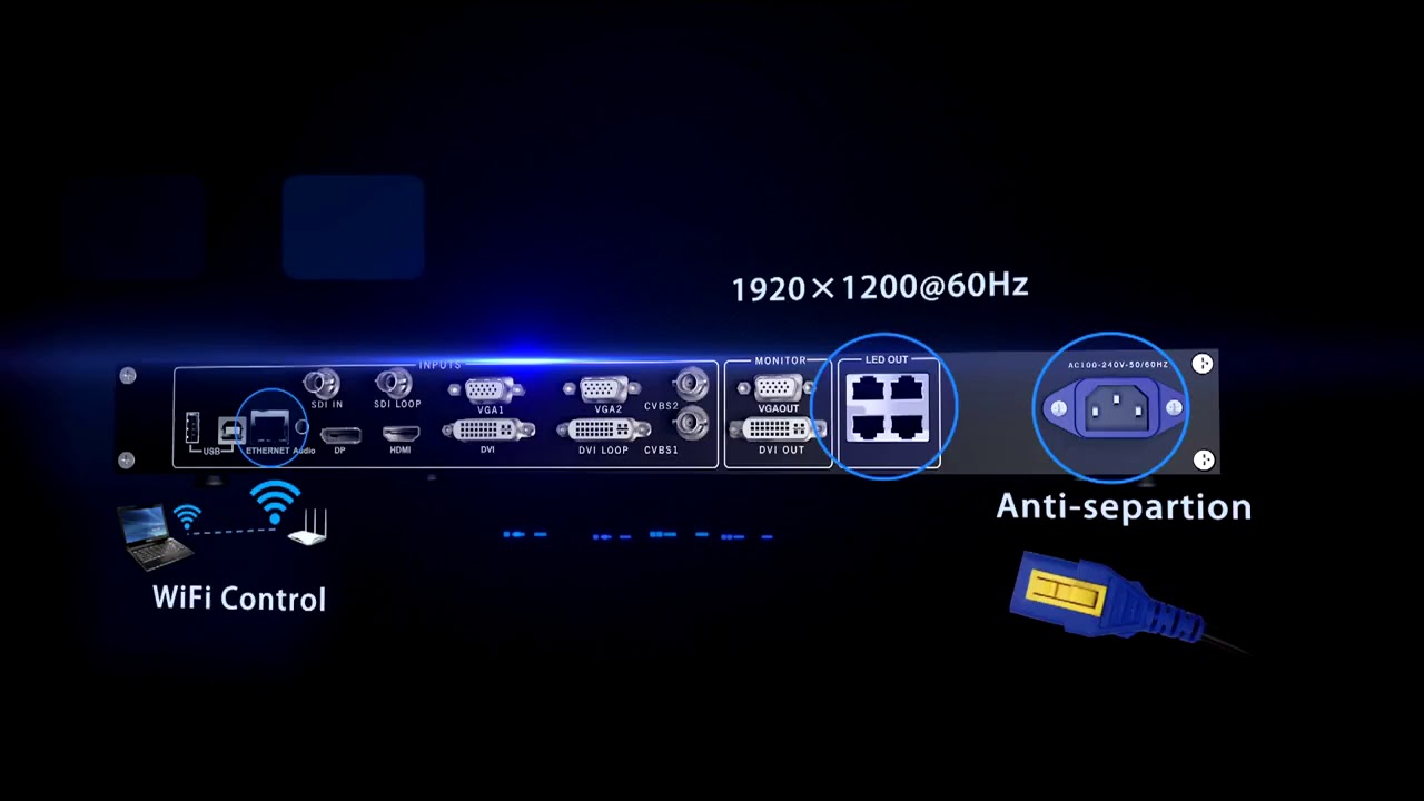 Видеопроцессор Novastar VX4S