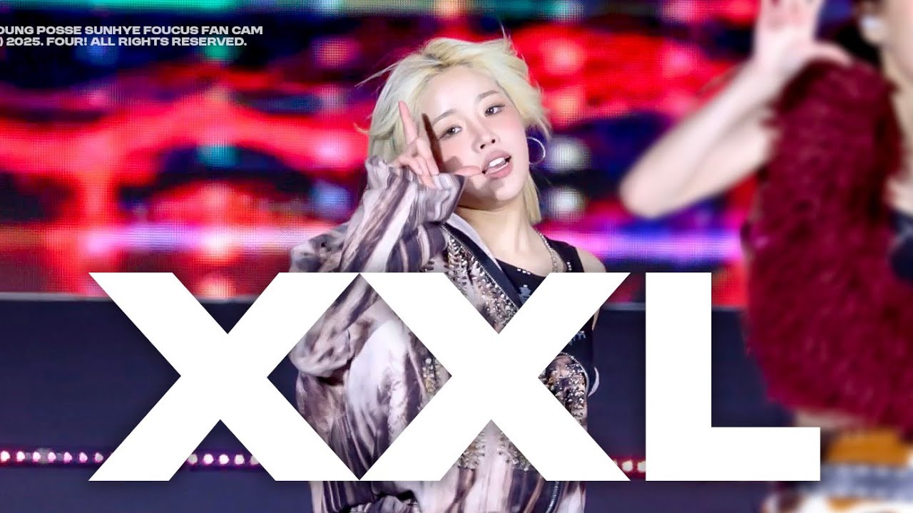 [4K] 251025 영파씨 정선혜 XXL 직캠ㅣYOUNG POSSE SUNHYE Fancam @ INK 콘서트
