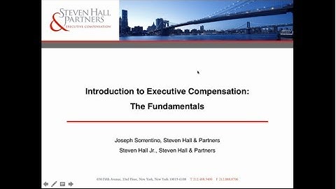 Introduction to Executive Compensation