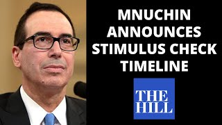 Here's when you can expect your stimulus relief check from the government