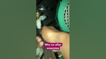 Why ice after txv valve ?#youtubeshorts #ytshorts #electrical #hvac #txv