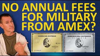 Does American Express Waive Annual Fees For Military? - Amex Military Fee Policy with SCRA and MLA by Adam Answers 11,672 views 3 years ago 6 minutes, 23 seconds
