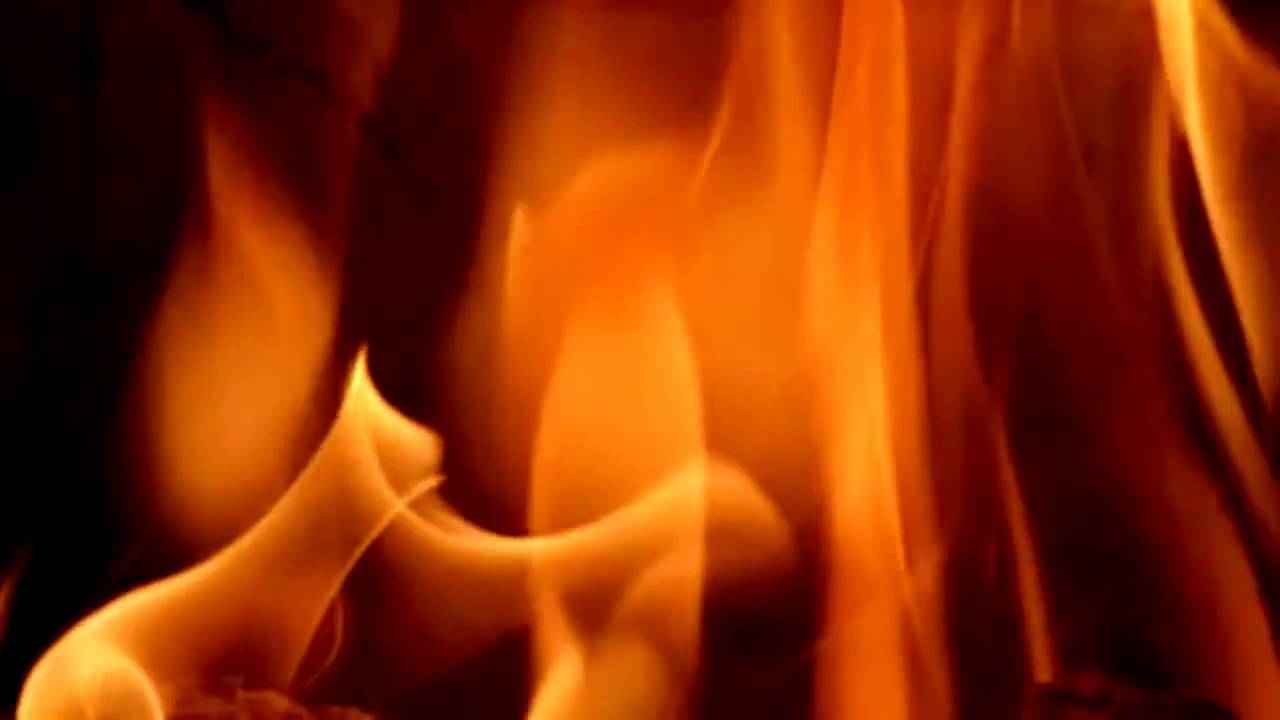 Slow Motion Fire Background Series 300fps Casio EX F1 V13859a