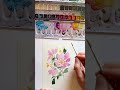 Wiosenne kwiaty #akwarele #malowanie #kwiaty  #painting #watercolor #tutorial #paintingprocess #art