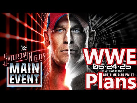 WWE Saturday Night Main Event 2025 Match Card Predictions - YouTube
