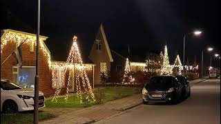 Kerstversiering 2025 in Spijk