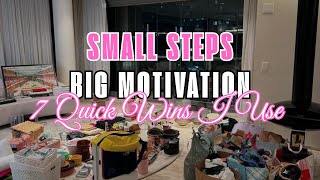 7 QUICK WINS to Beat Clutter & Boost Your Motivation in 2026