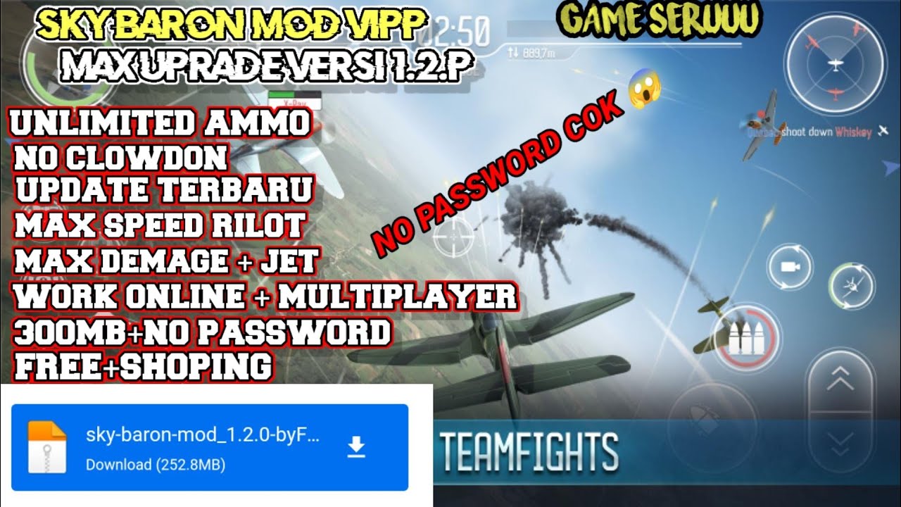 Download!! Sky Baron Mod apk🥀 Unlimited Money Versi 1.2.0 Android
