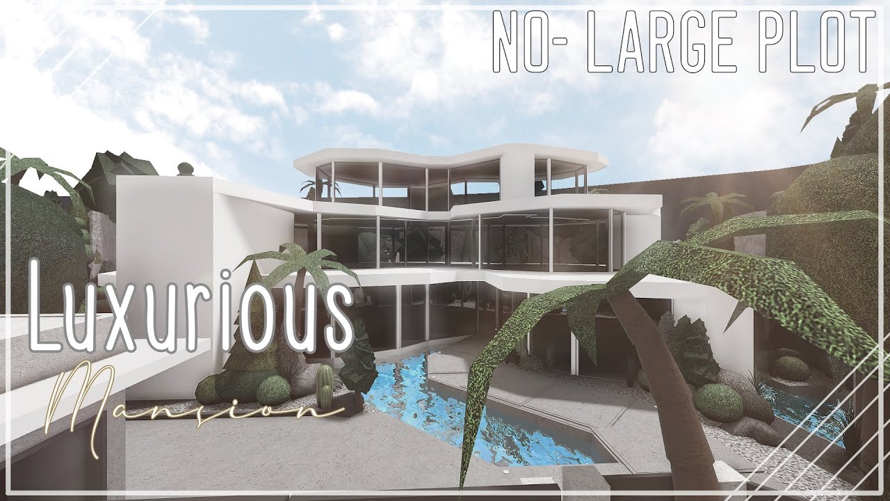 Luxurious Modern Mansion - No Large Plot